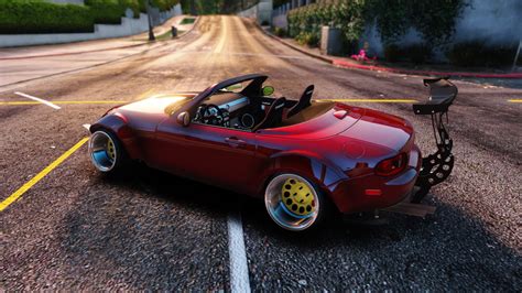 Mazda Mx Widebody Stanced Add On Gta Mods