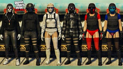 Gta Online Pack De Trajes Feminino Tryhard Feito Na Sess O Very