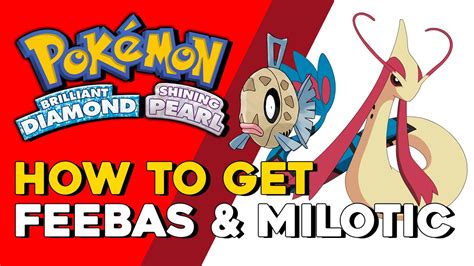 Pokemon Brilliant Diamond Shining Pearl How To Get Feebas Milotic