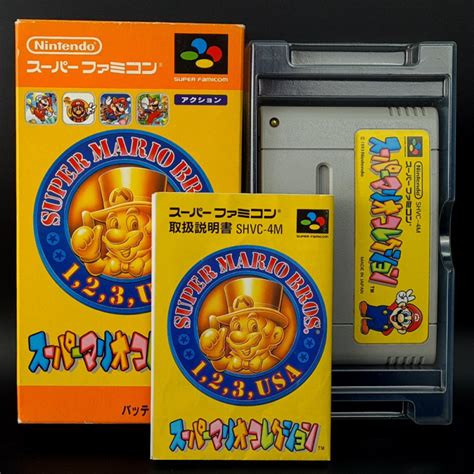 Super Mario Bros Collection 123usa Super Famicom Japan Ver