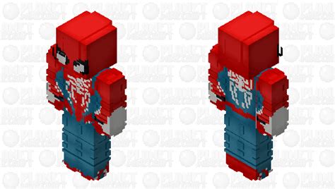 Advanced Suit Mk Ii Marvel S Spider Man 2 Minecraft Skin