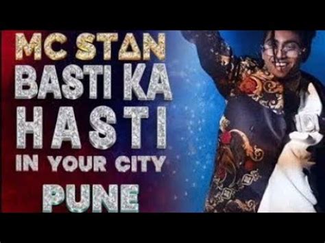 MC STAN CONCERT IN PUNE 2023 BASTI KA HASTI TOUR SHOW LIVE