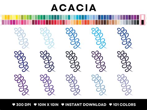 Acacia Graphic by DesignScape Arts · Creative Fabrica