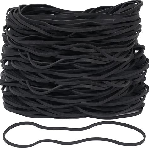 Amazon AMUU Rubber Bands Black Large 120 Pack Size 117 Big