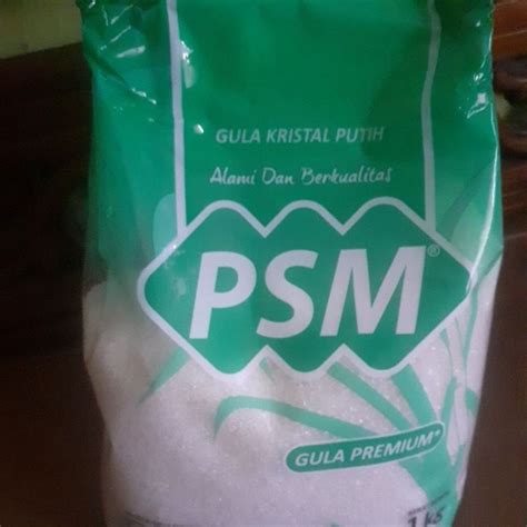 Jual GULA PASIR PREMIUM PSM 1 KG Shopee Indonesia