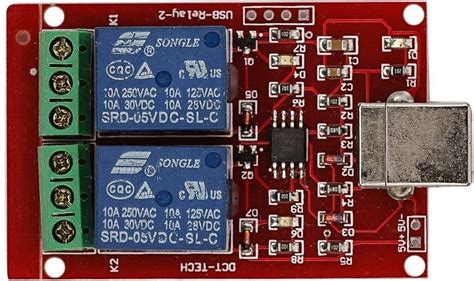 OTRONIC USB PC 2 Kanaals 5V Relais Bol