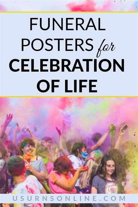 Our Favorite Funeral Poster Ideas for Celebration of Life » US Urns ...