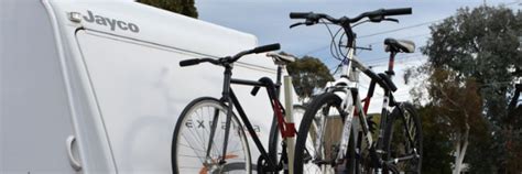 Grip Sport Bike Rack Demonstration On A Jayco Expanda Bold Trailer