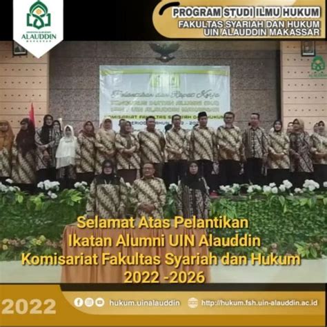 Pelantikan Pengurus Ikatan Komisariat Alumni Ika Fakultas Syariah Dan