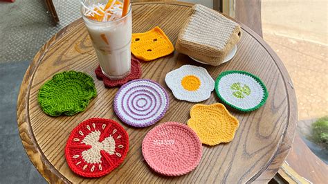 Ravelry Sandwich Coaster Set Pattern By Duong Nguyen