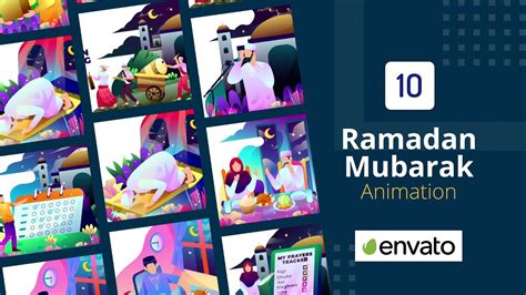 The Best Ramadan Mubarak Animation After Effects Template From Envato