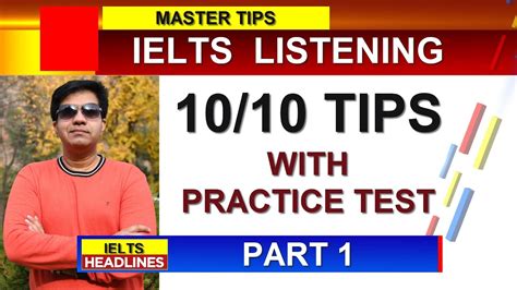 Ielts Listening Ten By Ten Tips For Part 1 With Practice Test By Asad