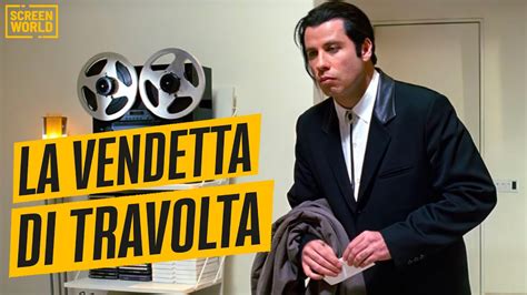 Sanremo John Travolta Reagisce Al Ballo Del Qua Qua Youtube