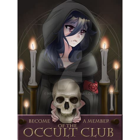 Yandere Simulator Occult Club Poster By Neronda On Deviantart