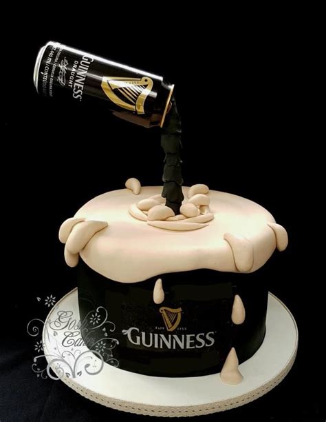 Guiness Gravity Defying Beer Cake Gravity Defying Cake Guinness Cake