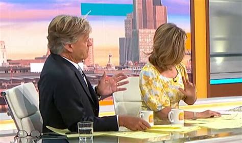 Richard Madeley Forced To Apologise To Kate Garraway Over On Air Clash Tv And Radio Showbiz