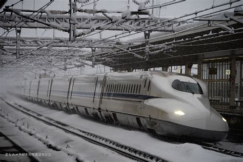 2021 12 27 雪の東海道新幹線を撮る At 米原駅 変なカメラ好きの写真徒然日記