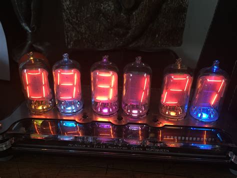 Iv Numitron Tube Clock Very Unique And Beautiful Not Nixie Tube But