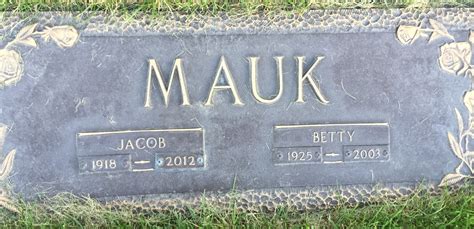 Jacob Lynn Mauk M Morial Find A Grave