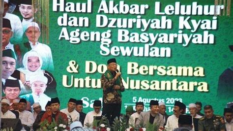 Ulama Di Jawa Timur Gelar Doa Bersama Jelang Hut Ke Ri Doakan