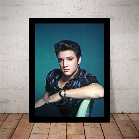 Quadro Poster Elvis Presley A No Elo Rsdecore F