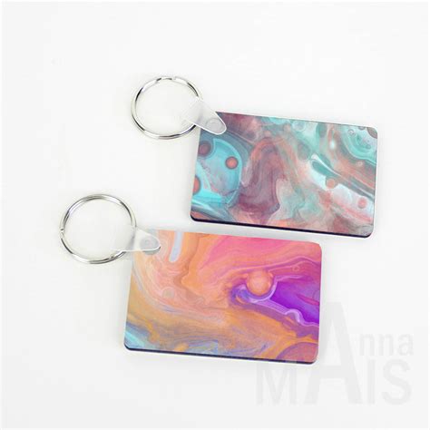 Keychain sublimation designs bundle Square and rectangle blank | Etsy