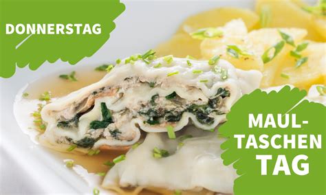 Donnerstag Ist Maultaschen Tag Oma Lisbeths Maultaschen