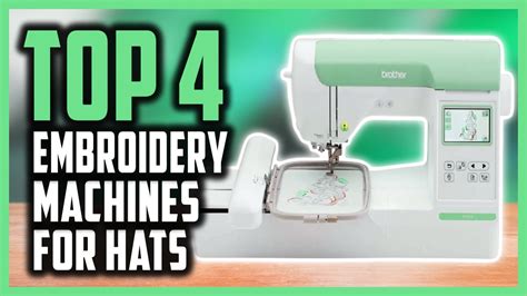 Best Embroidery Machines For Hats In 2023 Top 4 Best Hat Embroidery