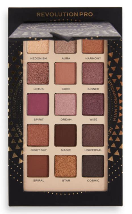 Revolution Pro X Nath Night Eyeshadow Palette 1Source