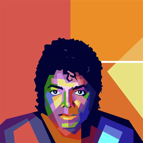 Michael Jackson Wpap Pop Art Digital Art By Ananda Farhan Fine Art