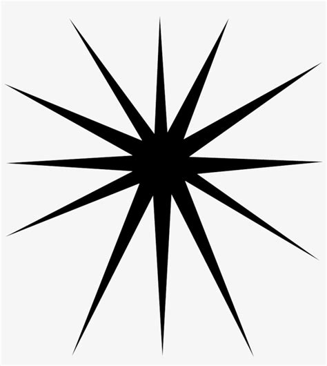 Clip Transparent Starburst Clipart Png Clipart Star Burst 1051x1072