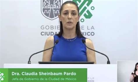 CDMX iniciará transición a semáforo naranja Sheinbaum Video La