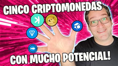 SI NO CONOCES ESTAS 5 CRIPTOMONEDAS COMETES UN ERROR YouTube