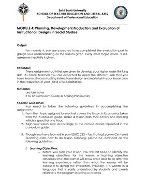 SS 324 Module 1 UNIT 1 Elaborate CARREON JOHN MIGUEL D BSED SS