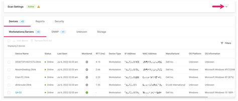 Network Discovery Scan Agentless Networks Atera Support