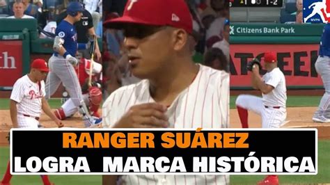 Ranger Su Rez El Mejor Lanzador De La Ln Logra Marca Nunca Vista Mlb