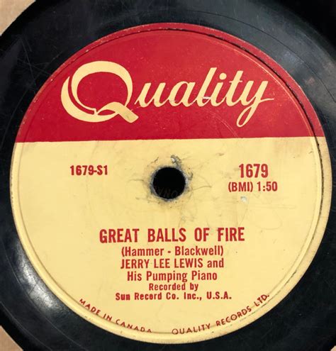 Jerry Lee Lewis And His Pumping Piano Great Balls Of Fire You Win