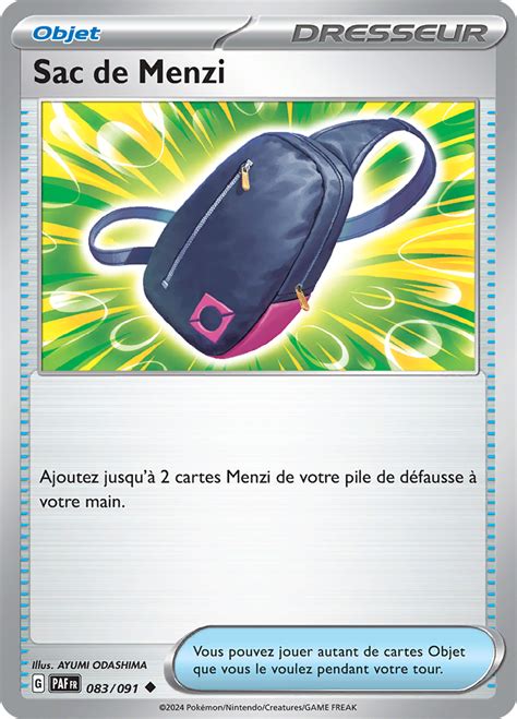 Sac de Menzi Écarlate et Violet Destinées de Paldea 083 Poképédia