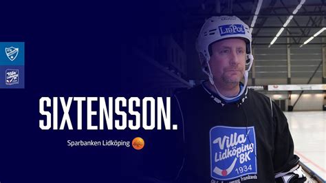 SIXTENSSON INFÖR DERBYT MOT VÄNERSBORG Det är prestigefyllt och vi