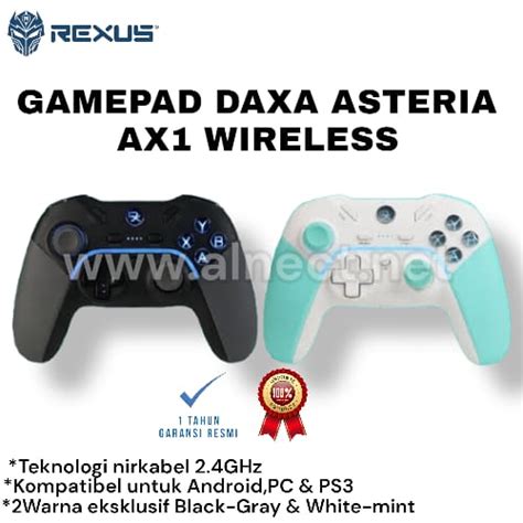 Jual Gamepad Rexus Daxa Asteria Ax Ax Wireless Wired Controller