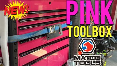 Matco Tools New Pink Roll Cart And One Made For America History Lesson