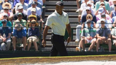 Tiger Woods Stumbles In Career Worst Masters Round At Augusta