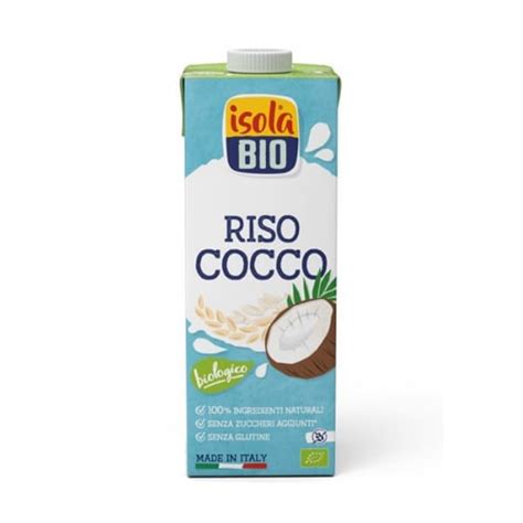 Bevanda Di Riso E Cocco 1 L Isola Bio Secondo Natura