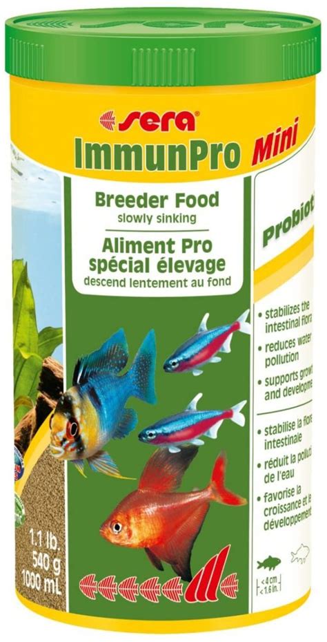 Sera Immun Pro Mini Freshwater Fish Food Lb Ml Small