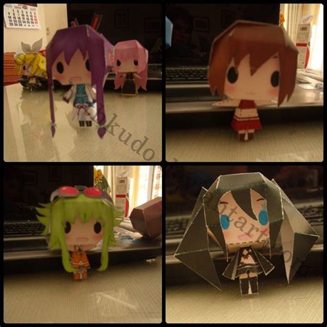 Papercraft Vocaloid 2 By Elisabethkudo On Deviantart