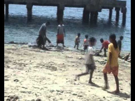 Martino Latupeirissa At The Beach Of Haria Saparua Maluku Indonesia