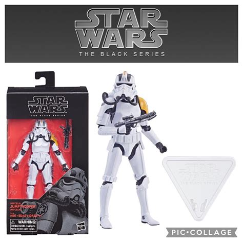 Misb Star Wars Imperial Jumptrooper Stormtrooper Exclusive Black Series