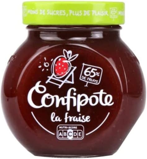 Materne Confiture de fraise 65 de fruits allégée en sucres Le pot