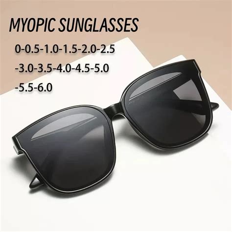 2022 Polarized Myopia Sunglasses For Men Luxury Cat Eye Frame