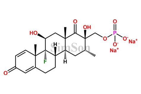 Dexamethasone Sodium Phosphate Ep Impurity F Disodium Salt Cas No Na